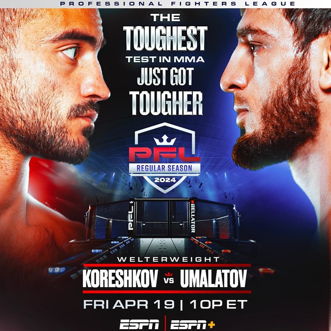 Event poster for PFL 3